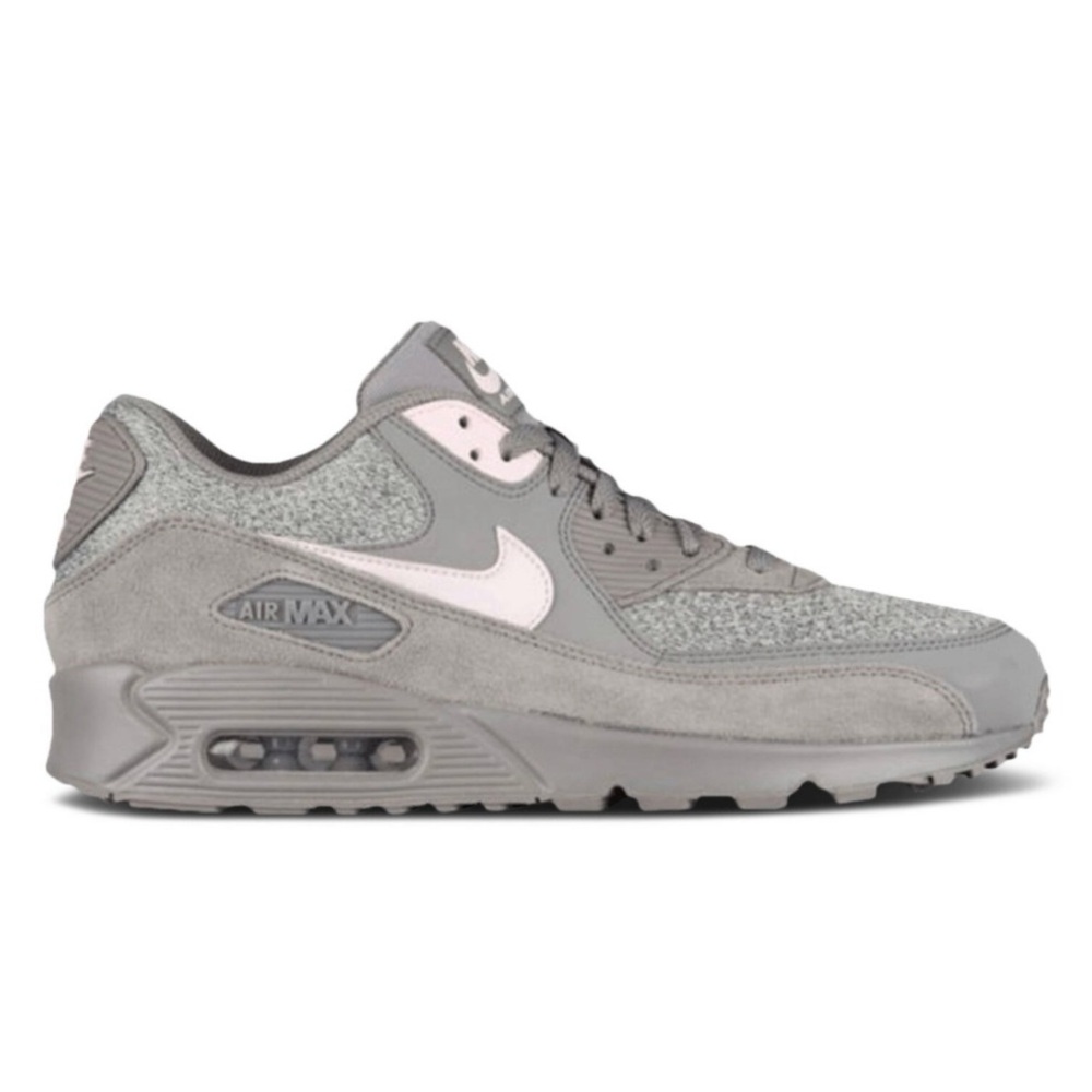Nike AIR MAX 90 ESSENTIAL (Mens 9 / Womens 10.5) Dust/Arctic Pink/Sail LIKE NEW